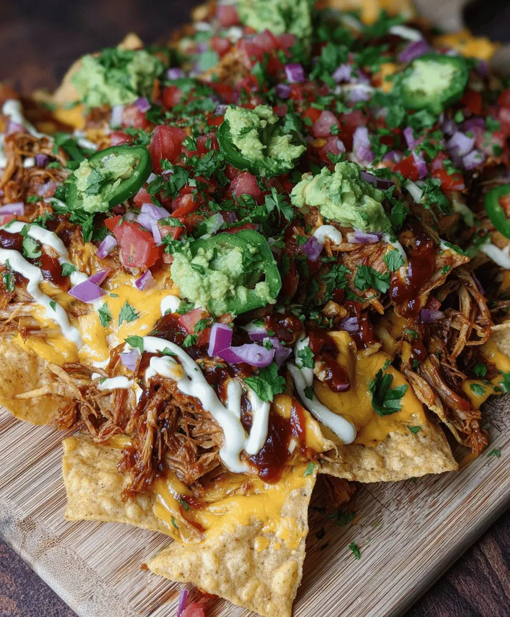 Easy BBQ Pulled Pork Nachos Recipe