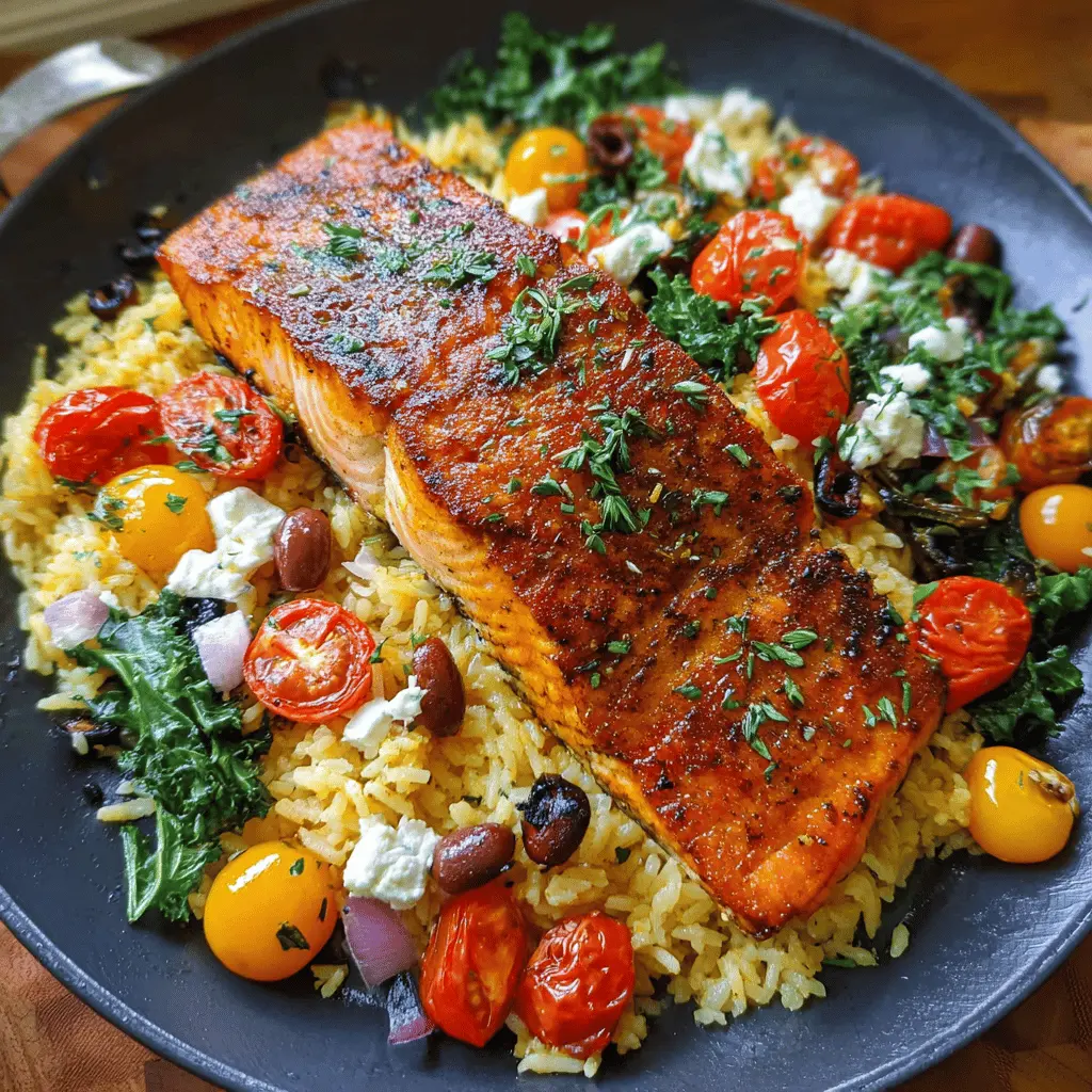 Easy One-Pan Mediterranean Salmon in 30 Minutes