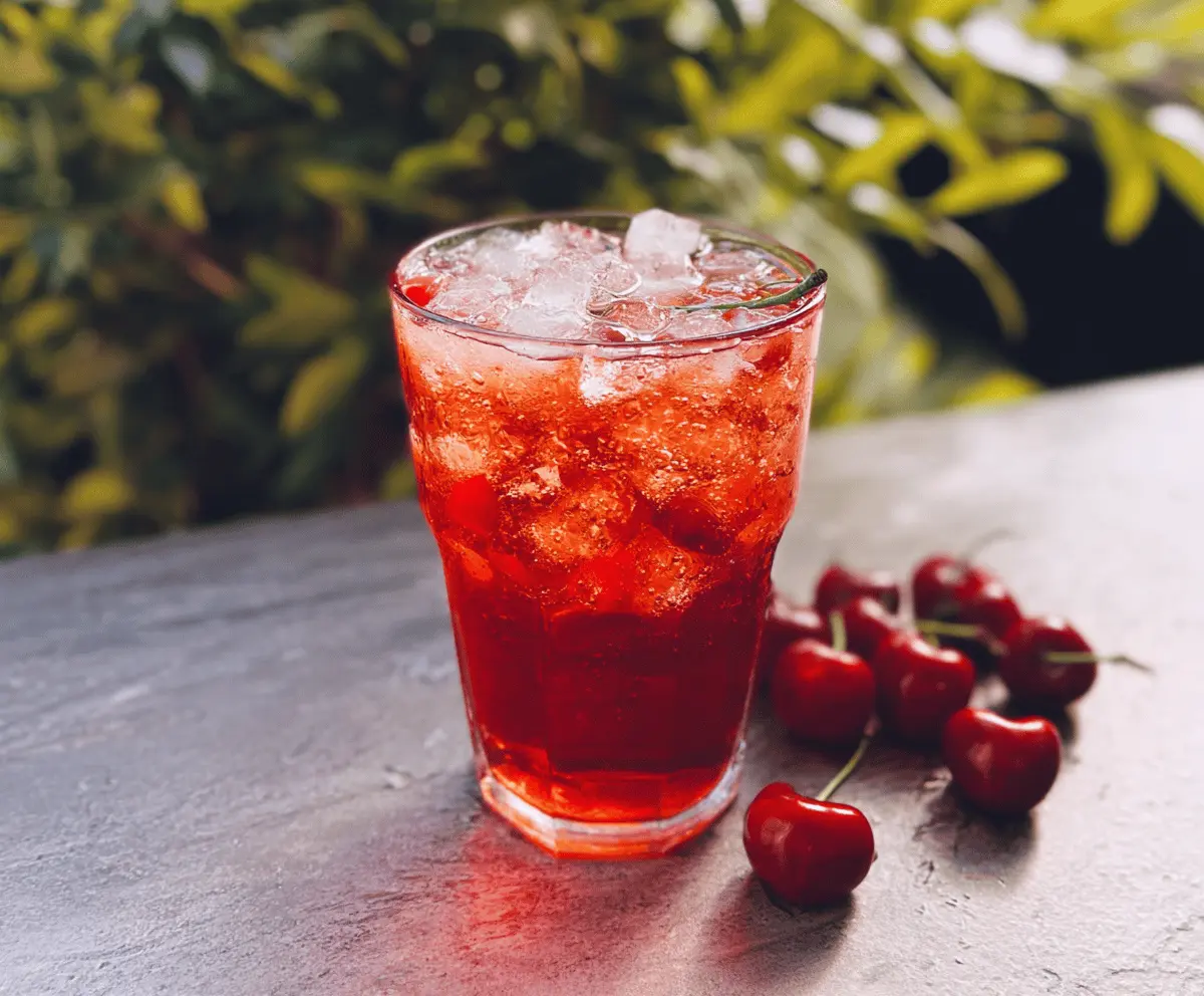 Refreshing Cherry Iced Tea Recipe for Summer