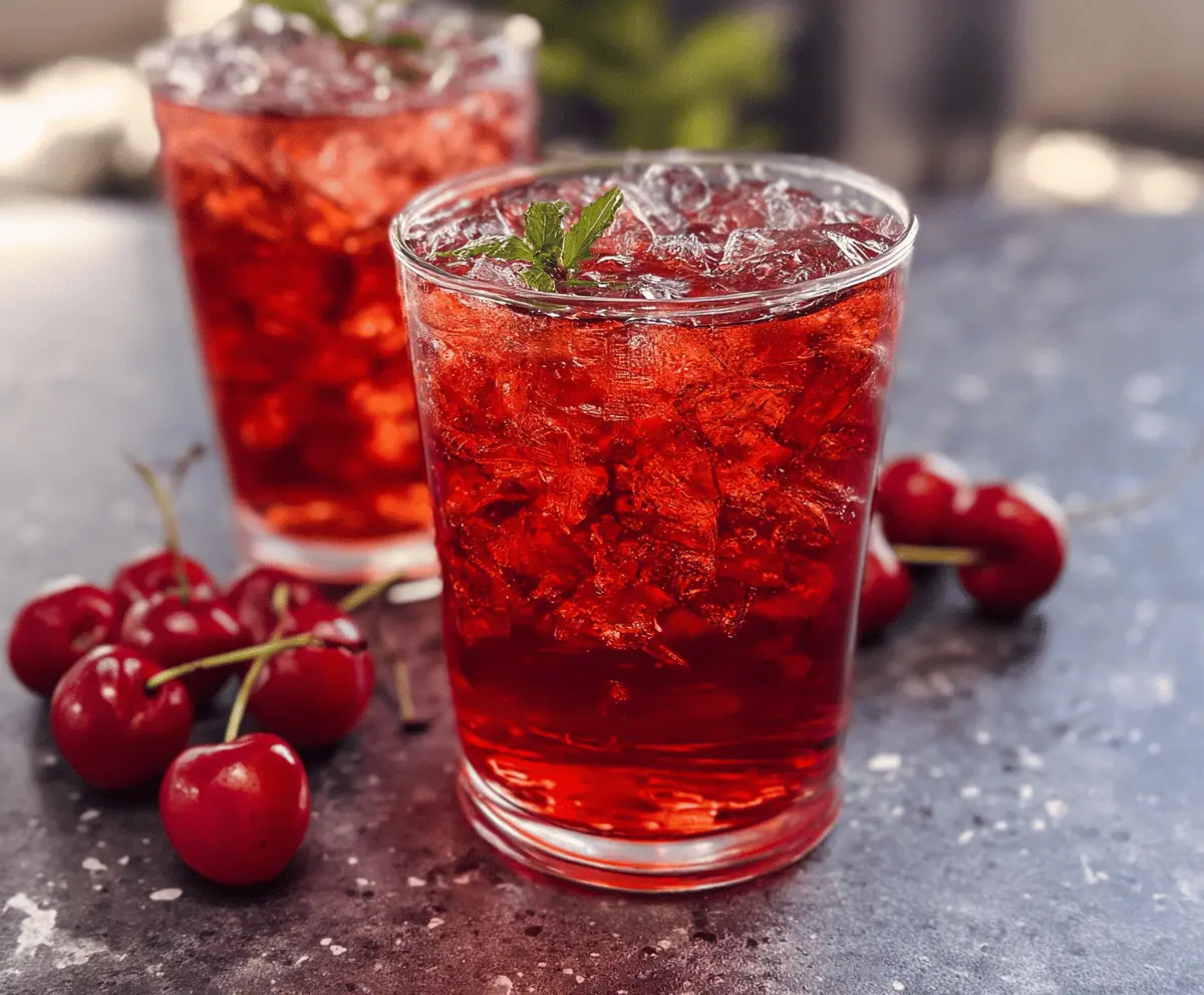 Refreshing Cherry Iced Tea Recipe for Summer