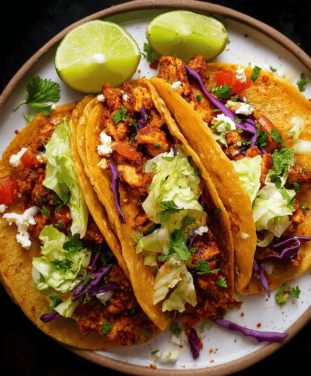 Easy Crispy Chicken Tacos Recipe