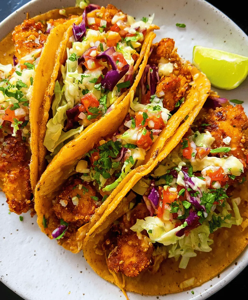 Easy Crispy Chicken Tacos Recipe