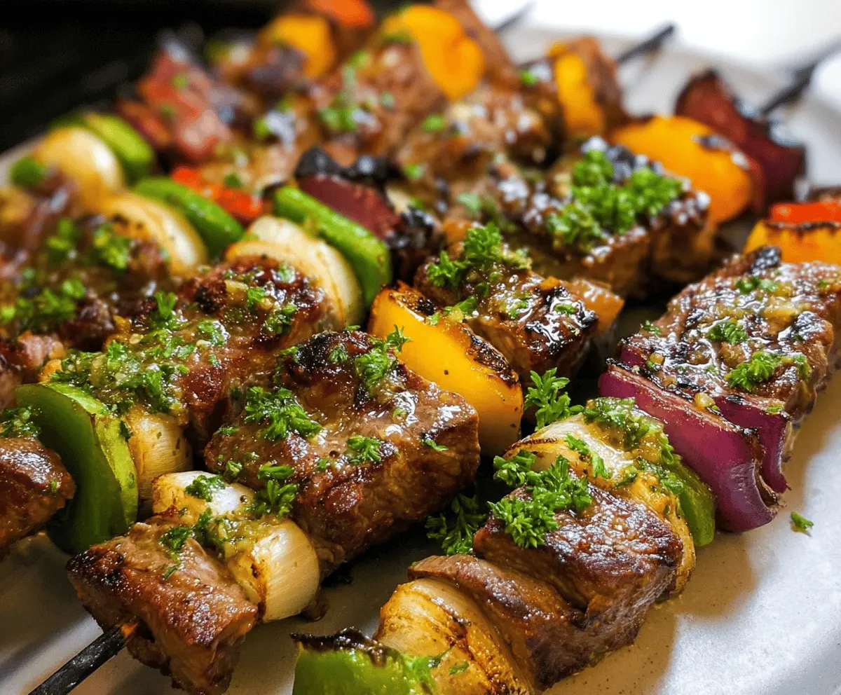 Easy and Delicious Steak Kabobs Recipe