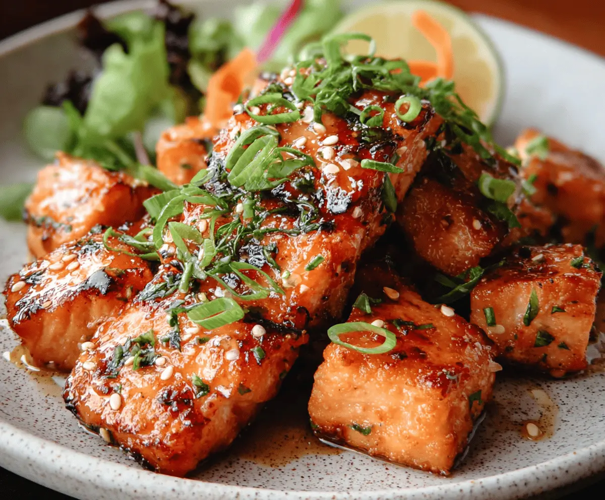 Easy Bang Bang Salmon Recipe for Dinner