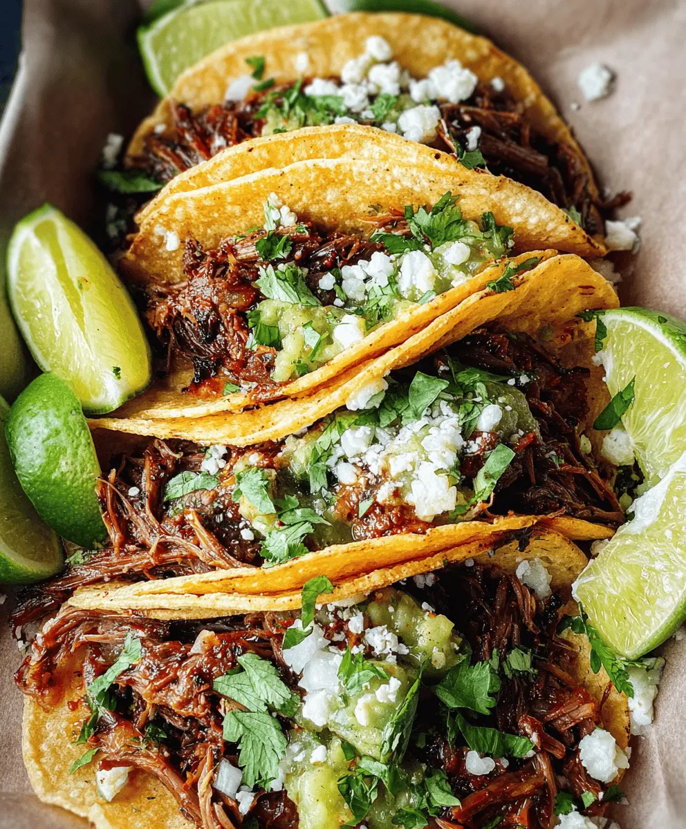Easy Slow Cooker Chuck Roast Tacos Recipe