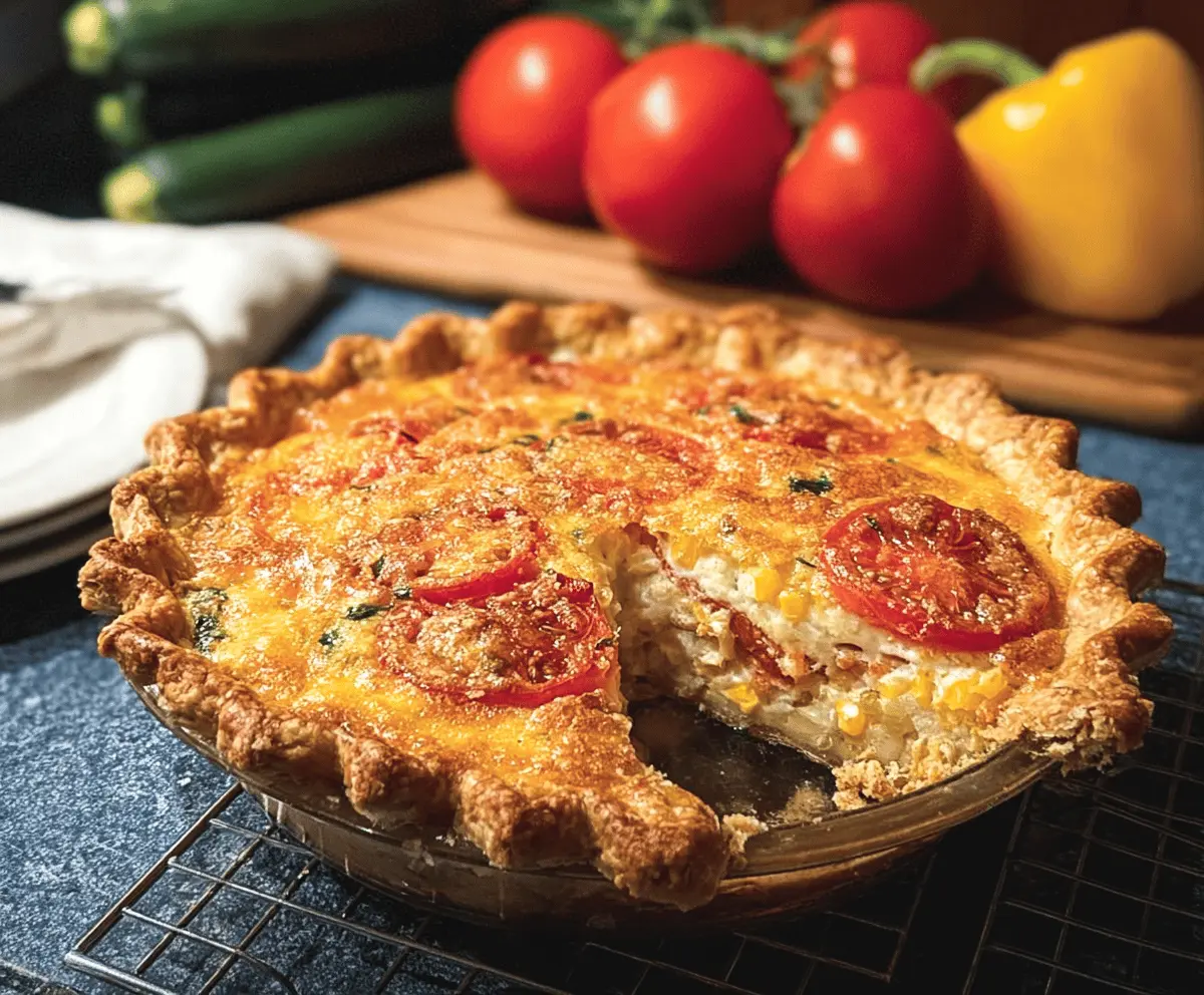 Easy Paula Deen Tomato Pie Recipe