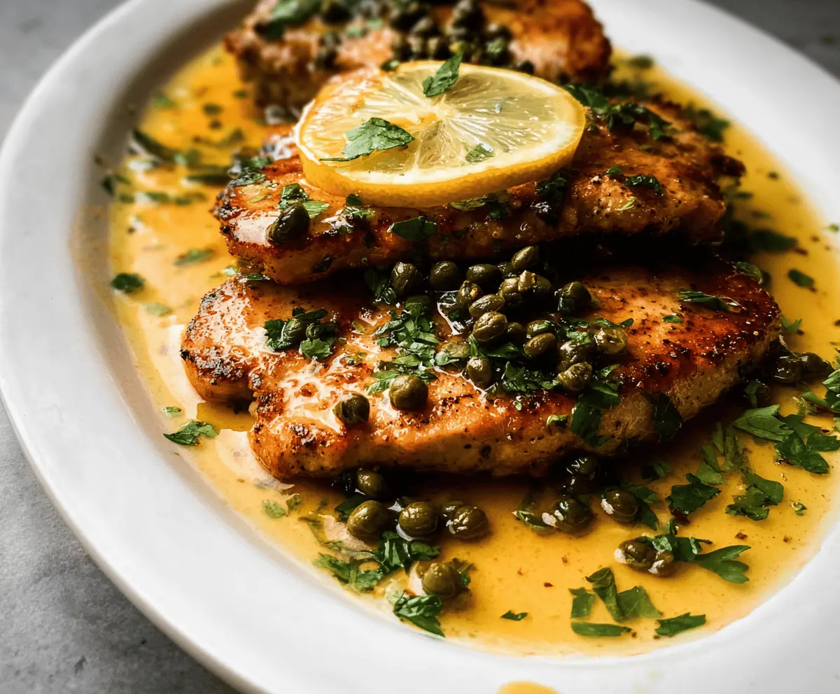 Easy and Delicious Pork Piccata Recipe