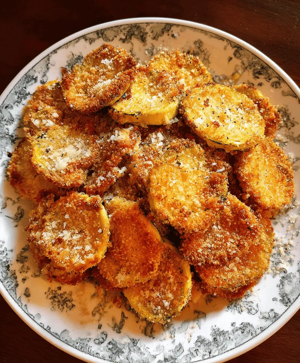 Easy Oven Fried Squash Recipe for Crispy Healthy Sides