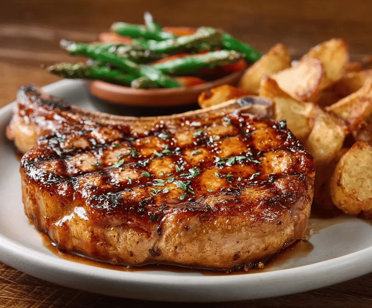 Easy Texas Roadhouse Style Pork Chops Recipe