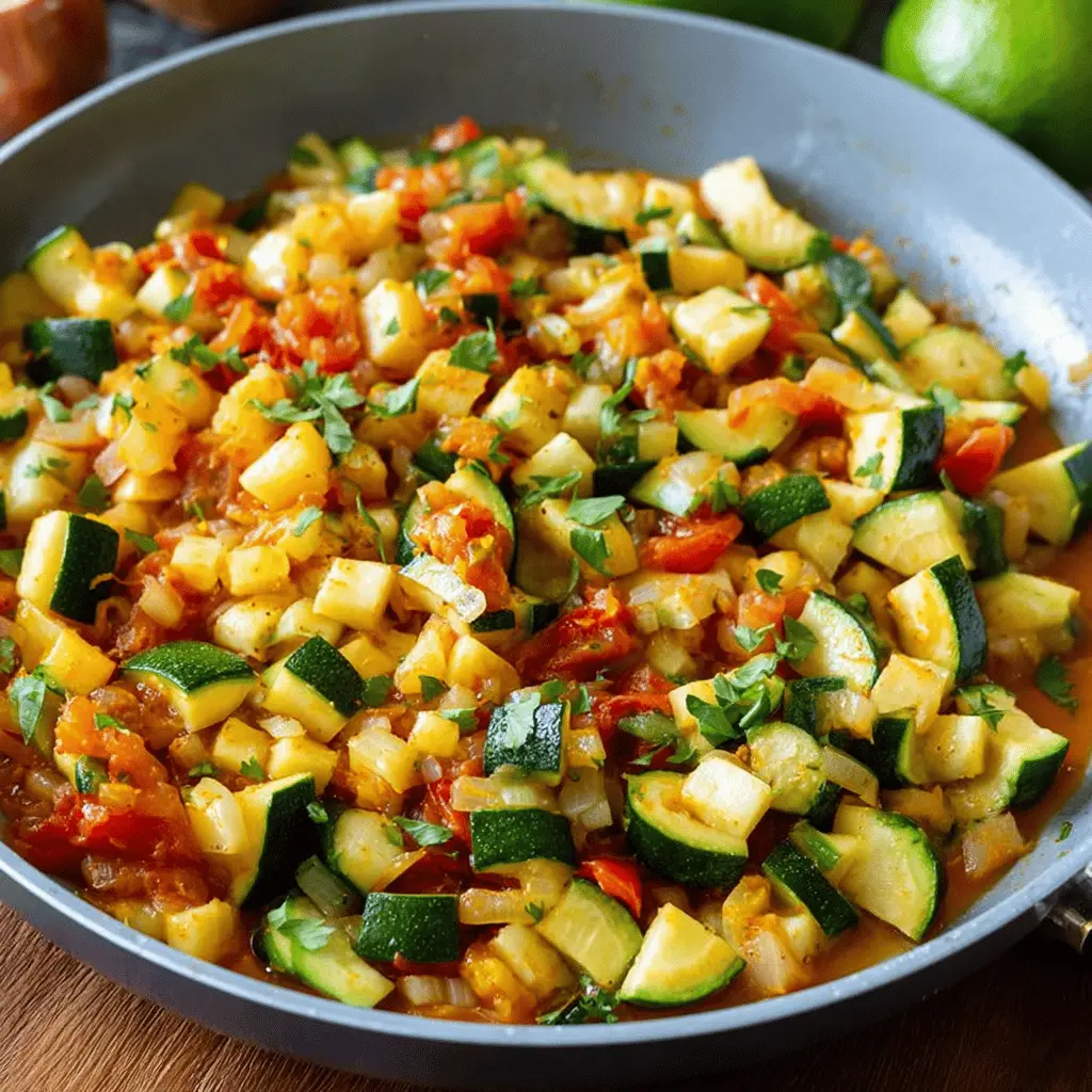 Easy Calabacitas Recipe with Fresh Veggies