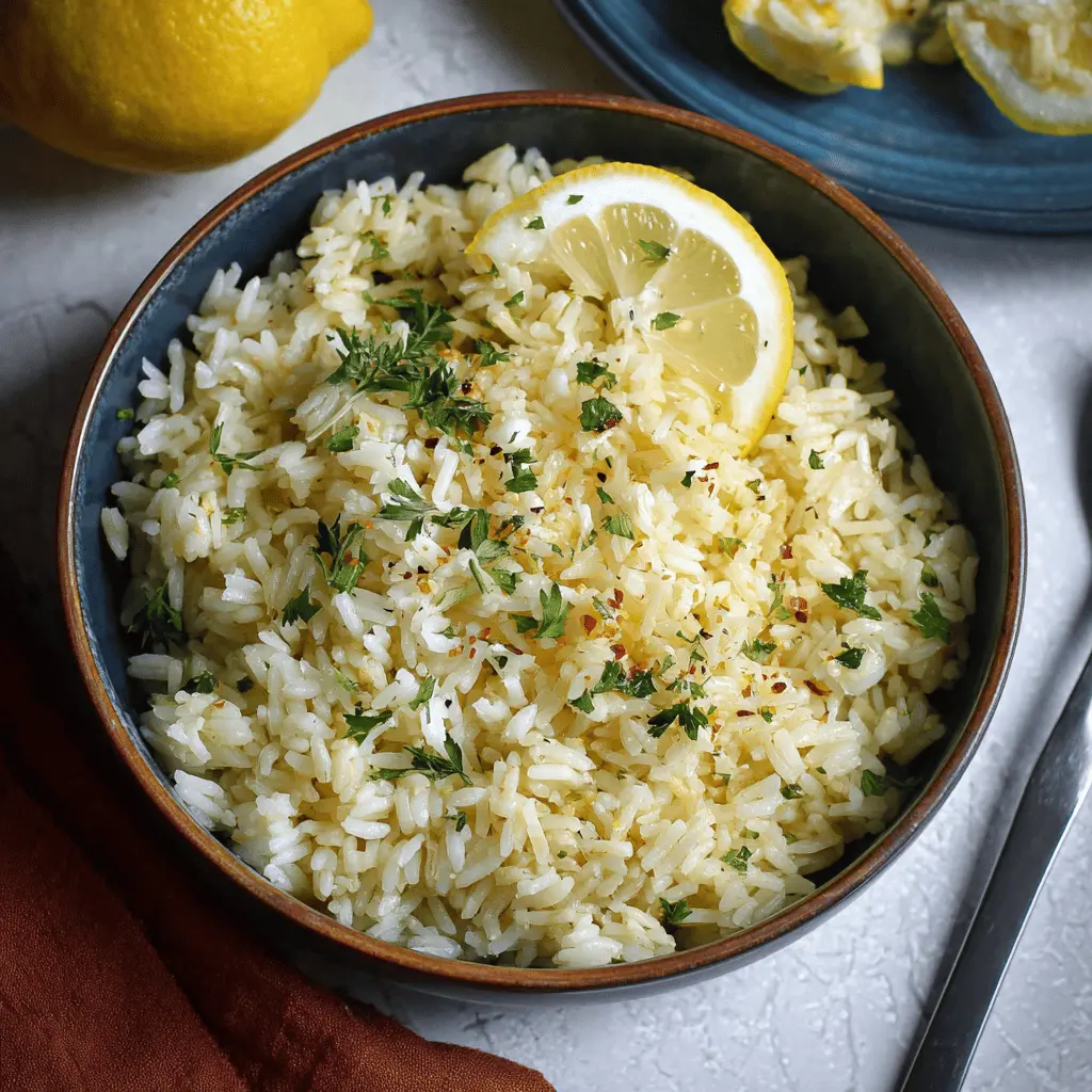 Easy Greek Lemon Rice Recipe Ready in 35 Minutes