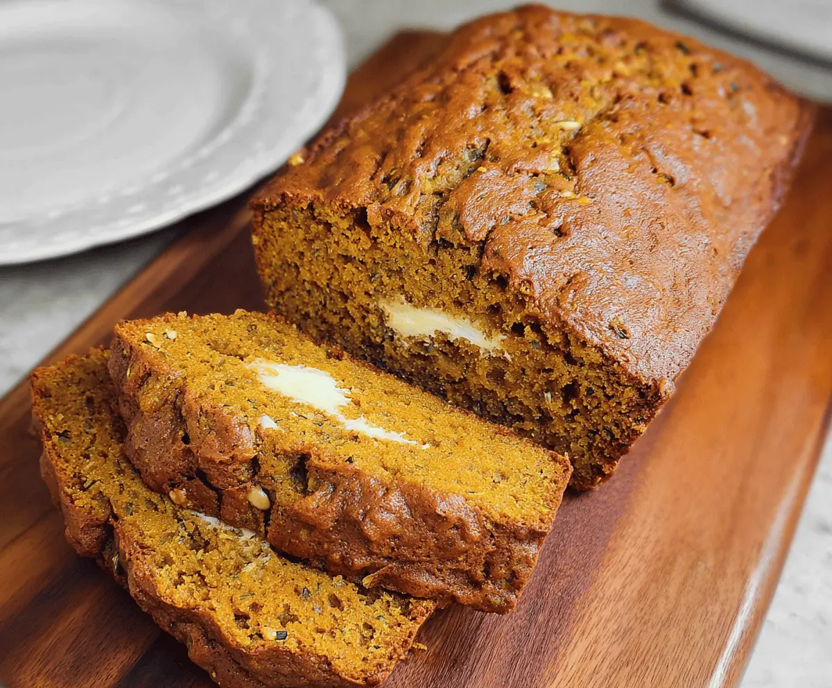 Moist Pumpkin Zucchini Bread Recipe