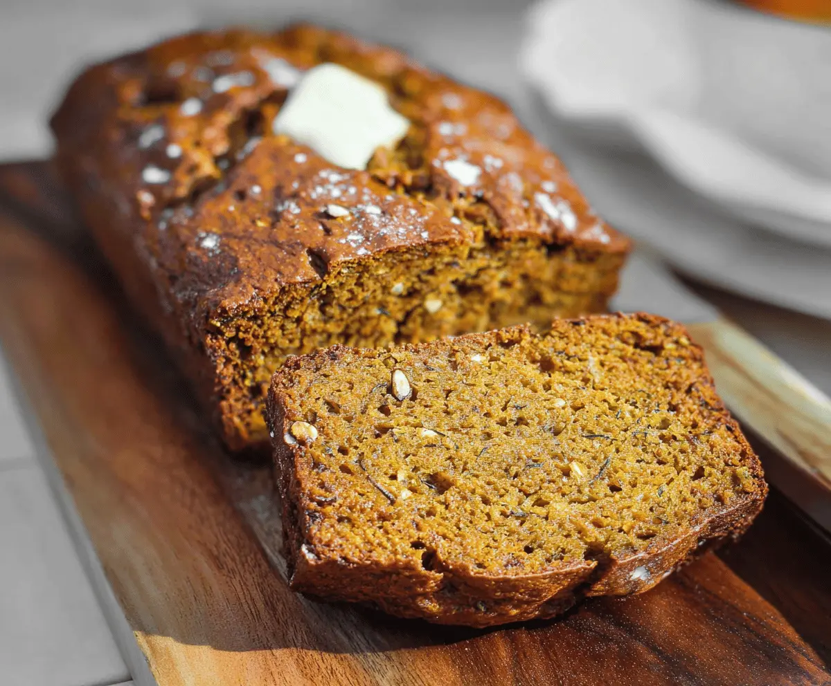 Moist Pumpkin Zucchini Bread Recipe