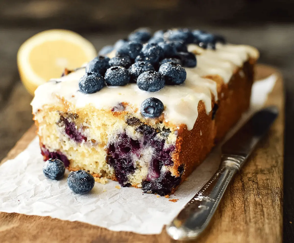 Moist Blueberry Zucchini Cake Recipe