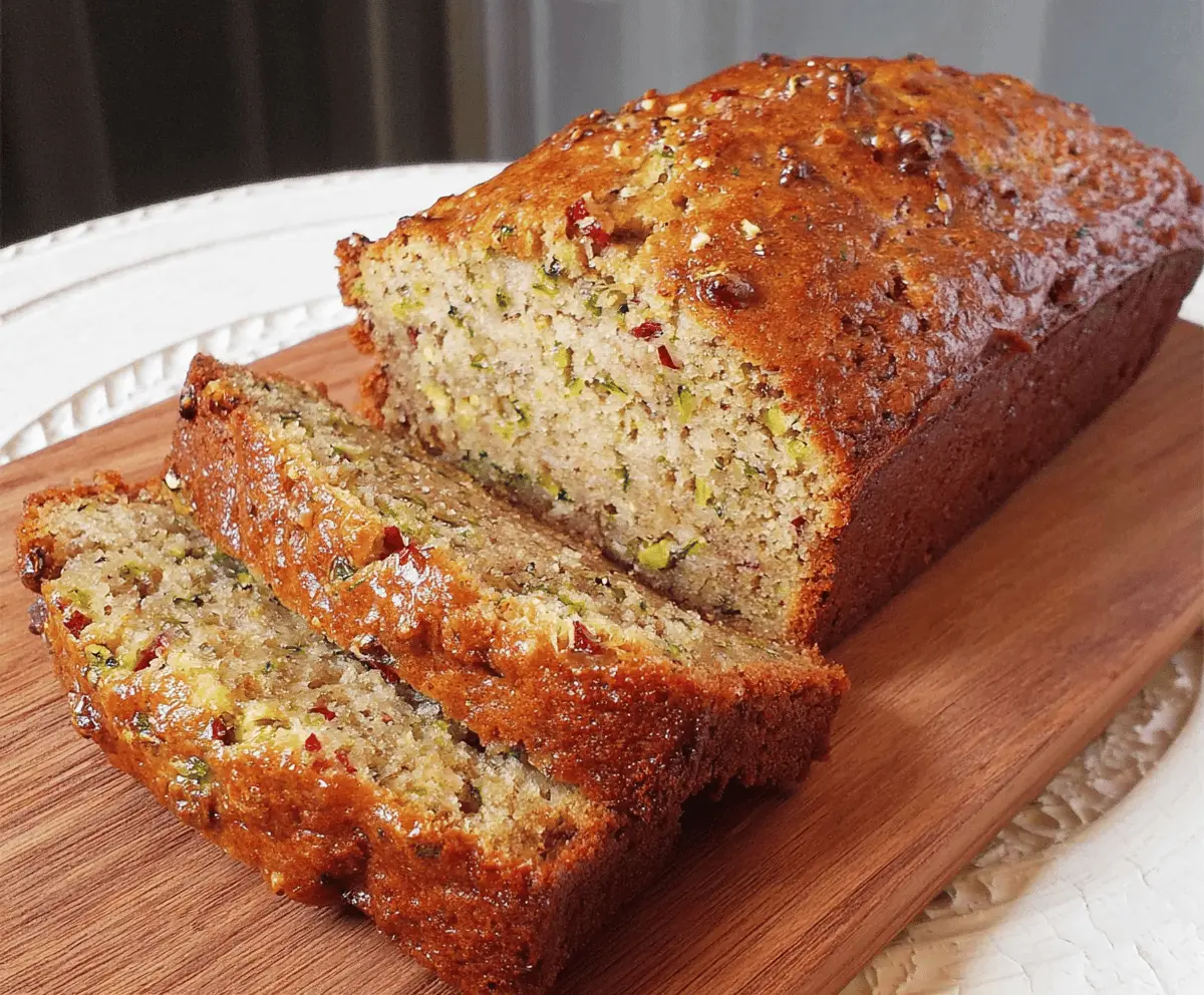 Moist Banana Zucchini Bread Recipe