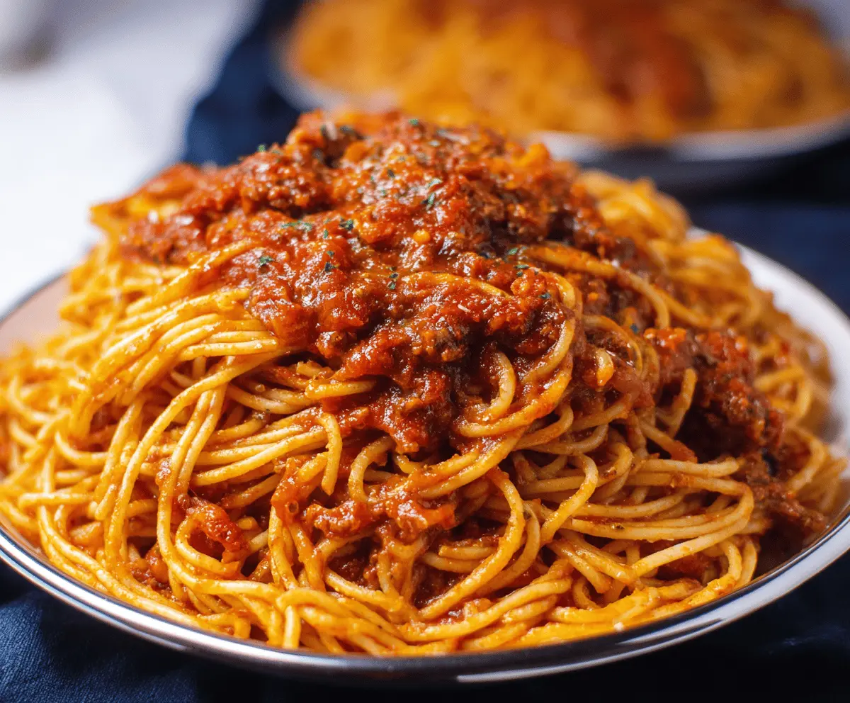 Easy Chicago-Style Spaghetti Recipe