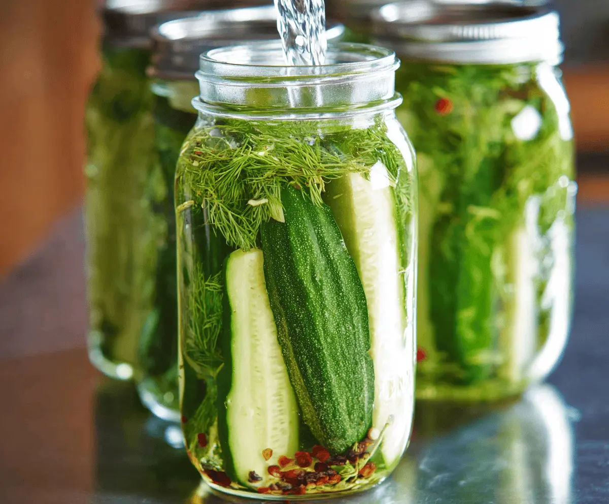 Easy Homemade Dill Pickles Recipe for Beginners