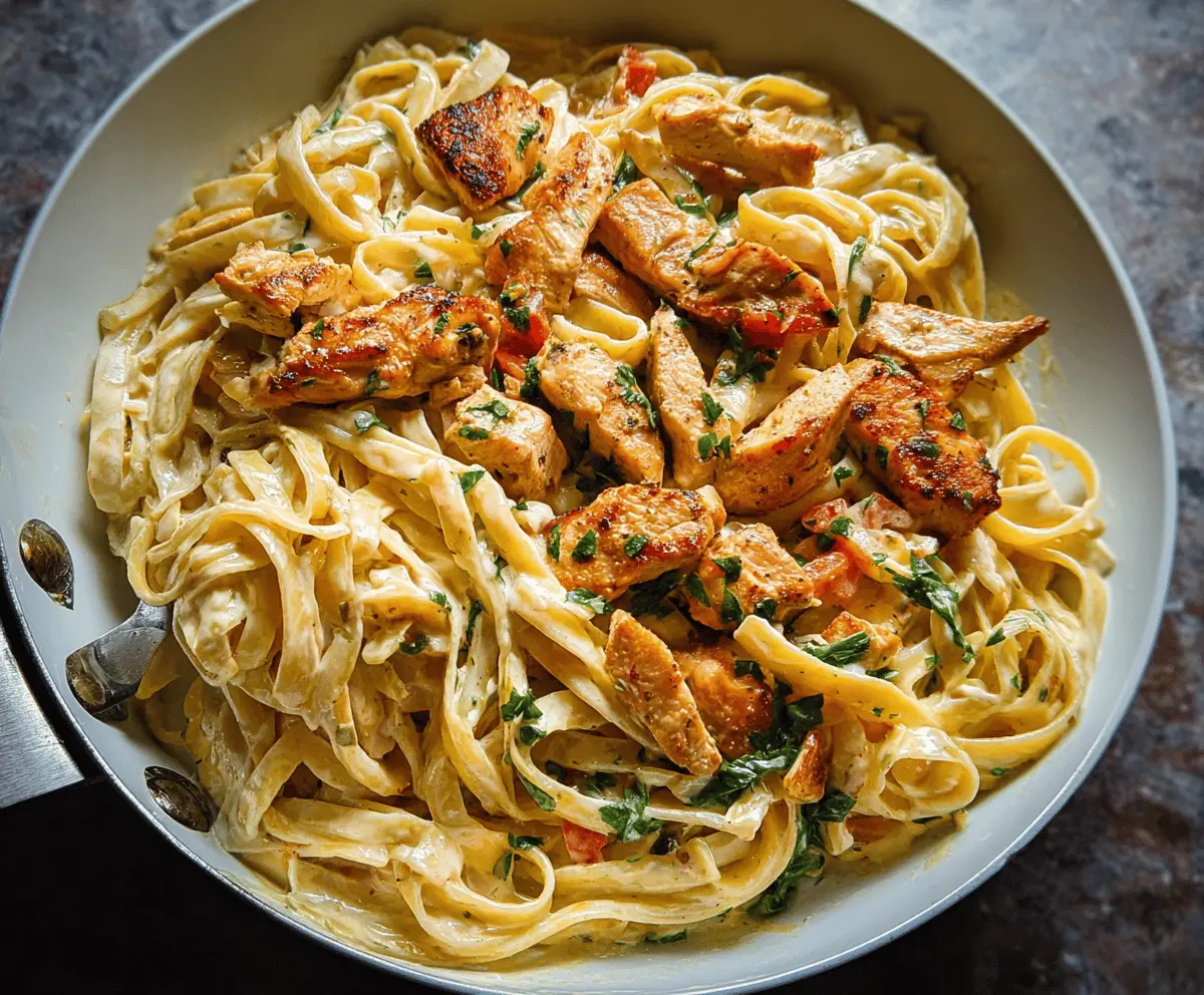 Creamy Cajun Chicken Pasta Recipe