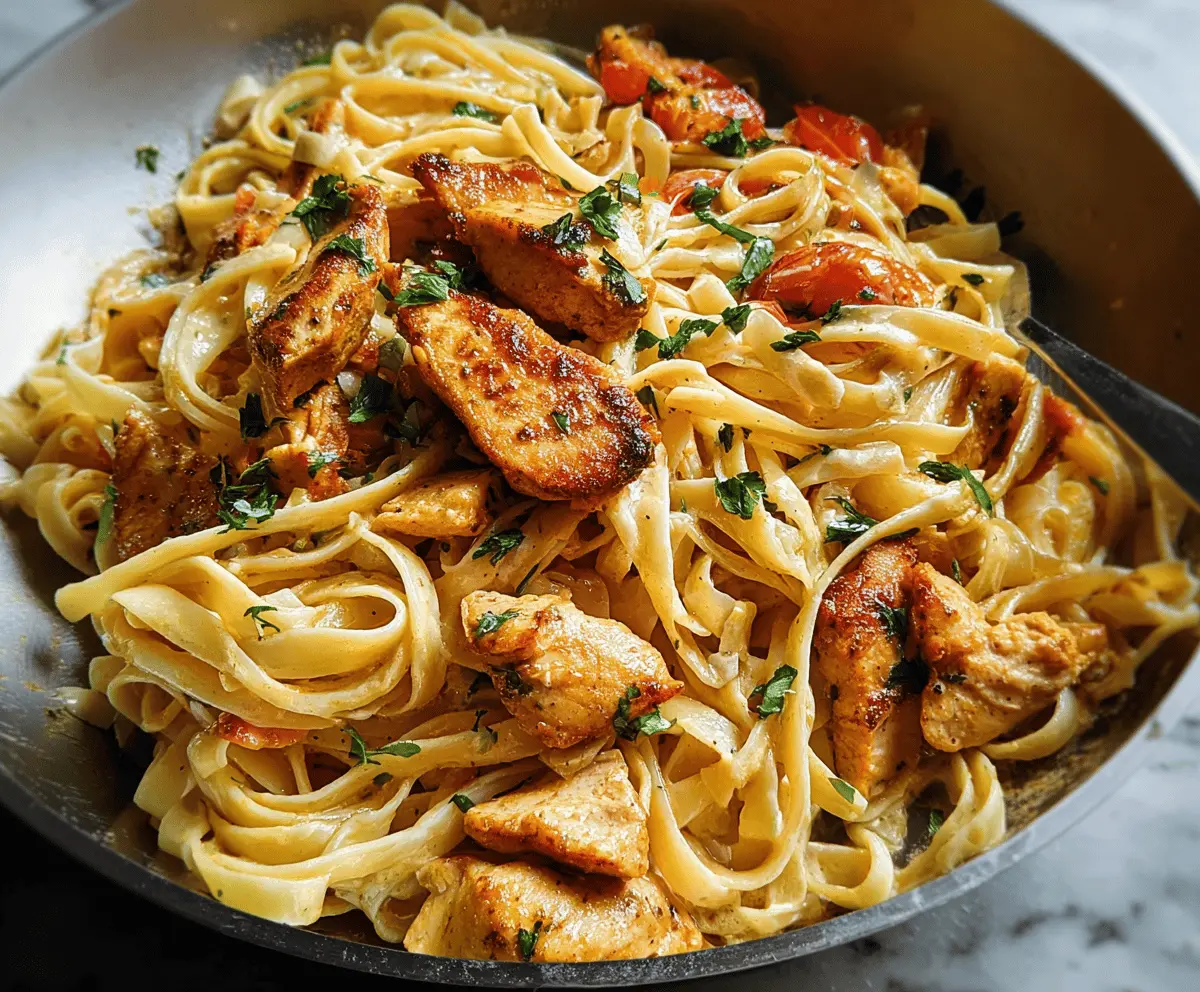 Creamy Cajun Chicken Pasta Recipe