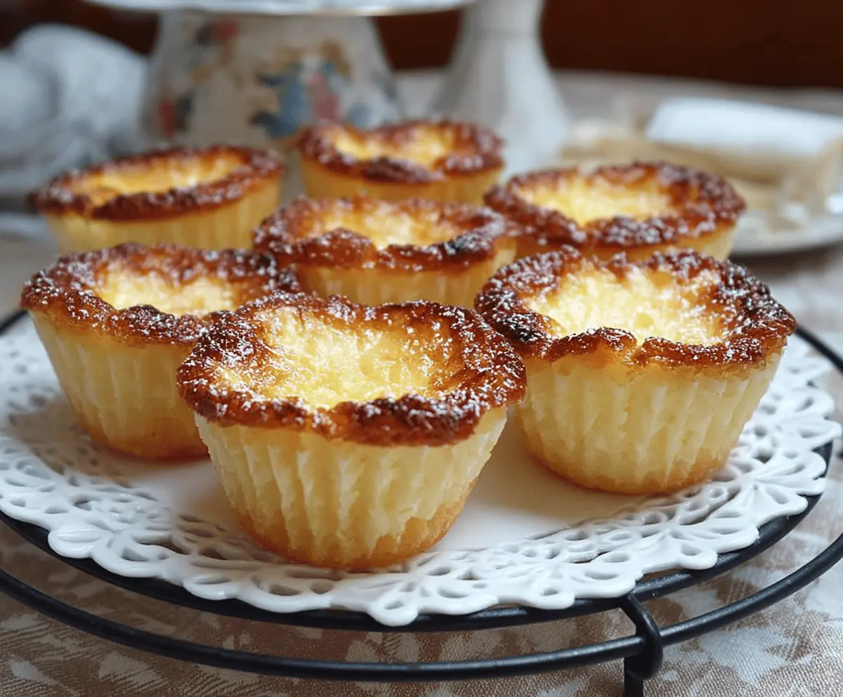 Traditional Portuguese Queijadas Recipe – Creamy Custard Cupcakes