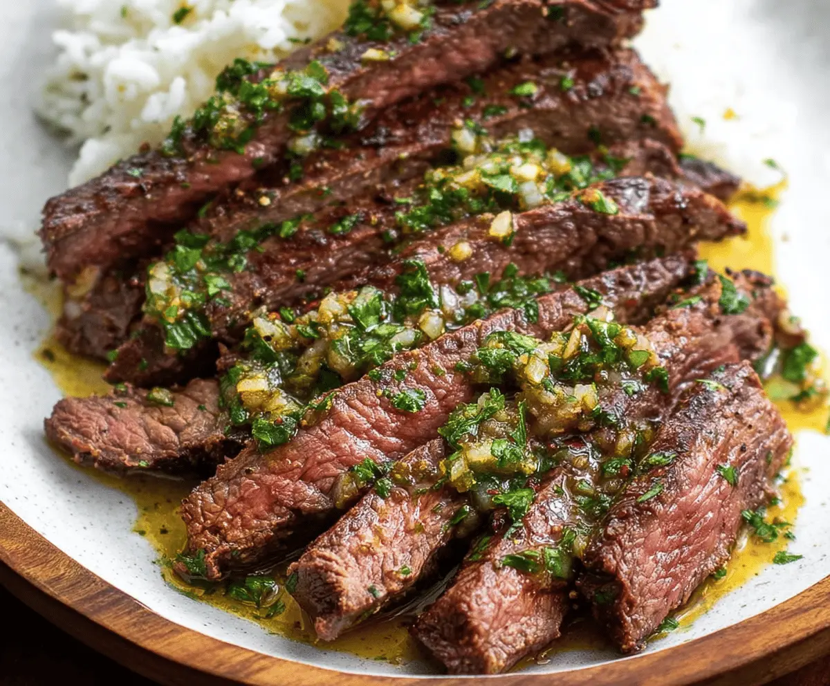 Garlic Butter Brazilian Steak Recipe