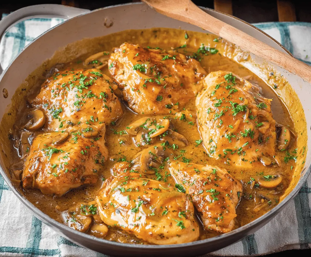 Easy Smothered Chicken Recipe for Tender, Flavorful Dinner