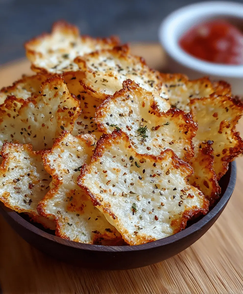 Easy Crispy Cottage Cheese Chips Recipe