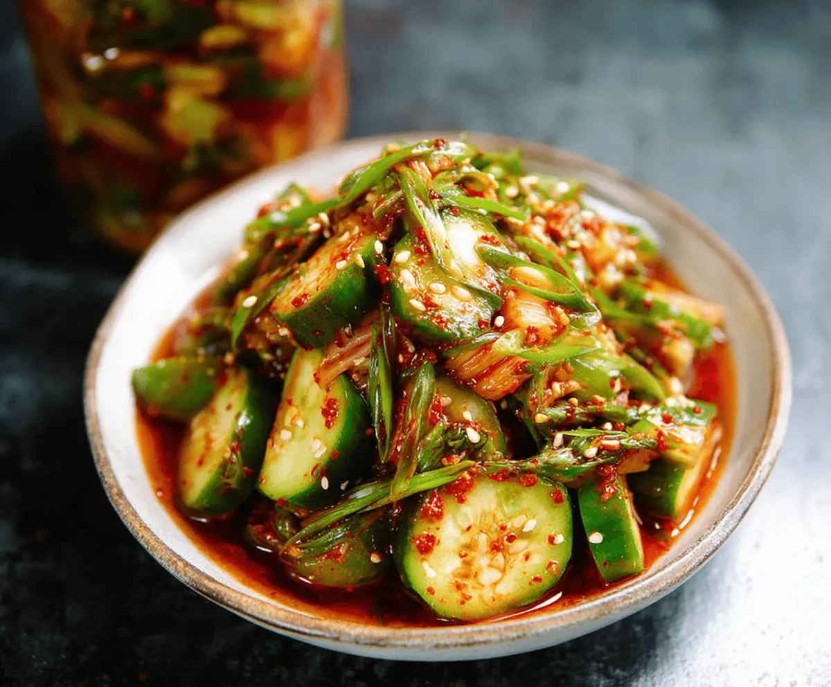 Easy Cucumber Kimchi Recipe for Summer