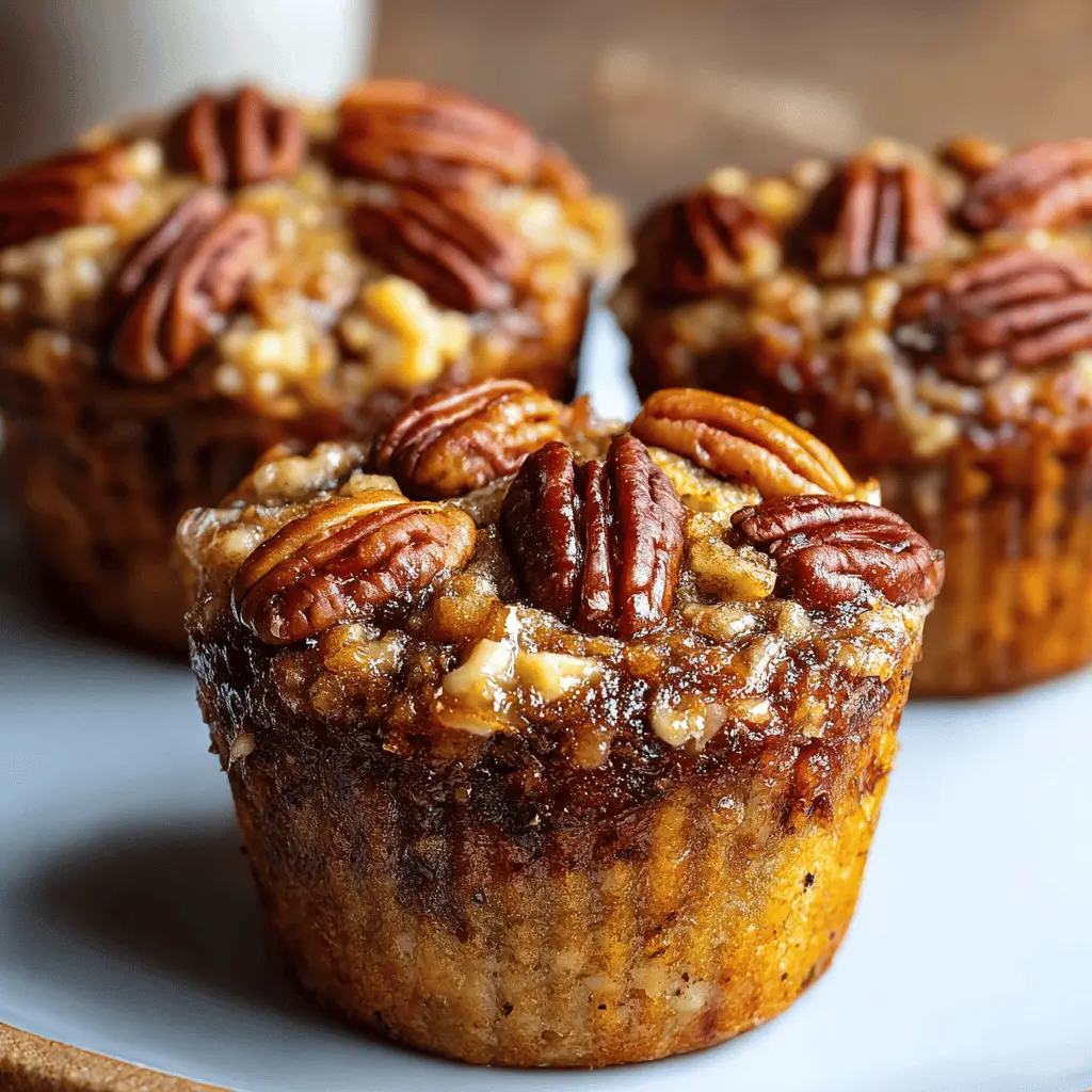 Easy Pecan Pie Muffins Recipe