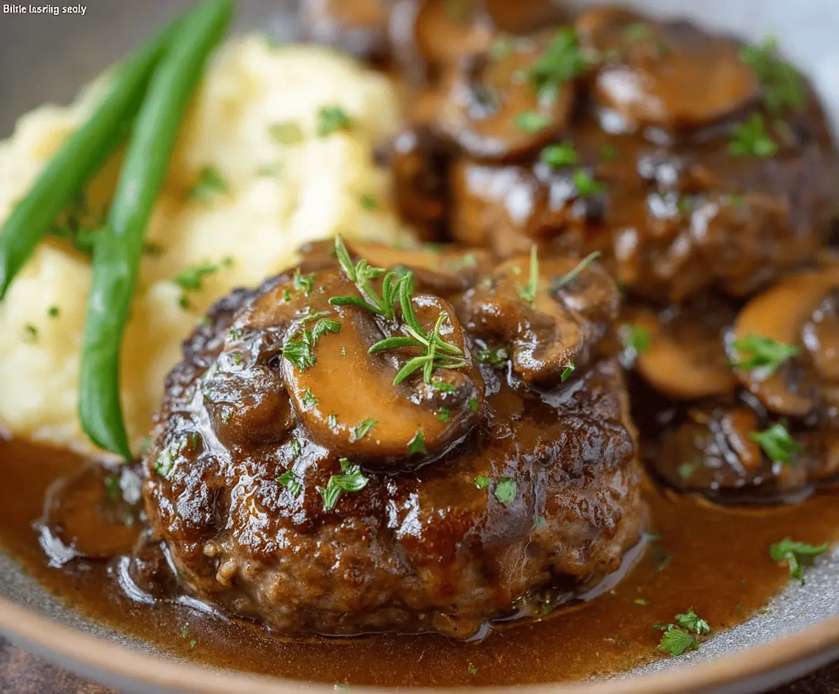 Easy Salisbury Steak Recipe for Cozy Weeknights