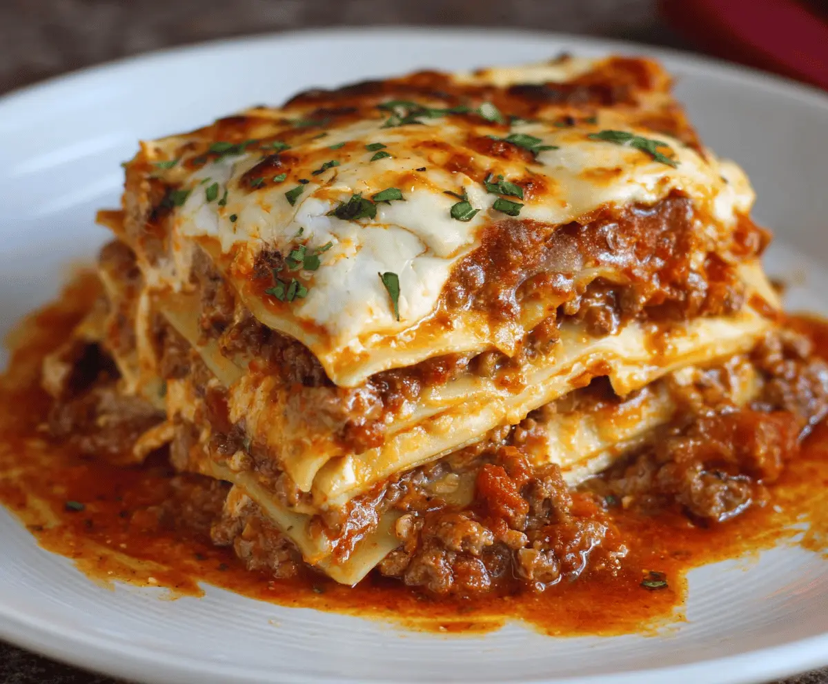 The Godfather’s Sicilian Lasagna Recipe