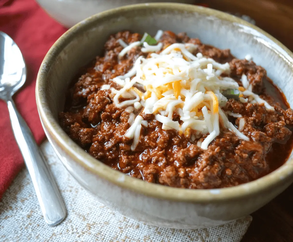 Authentic Texas Style Chili Recipe No Beans 