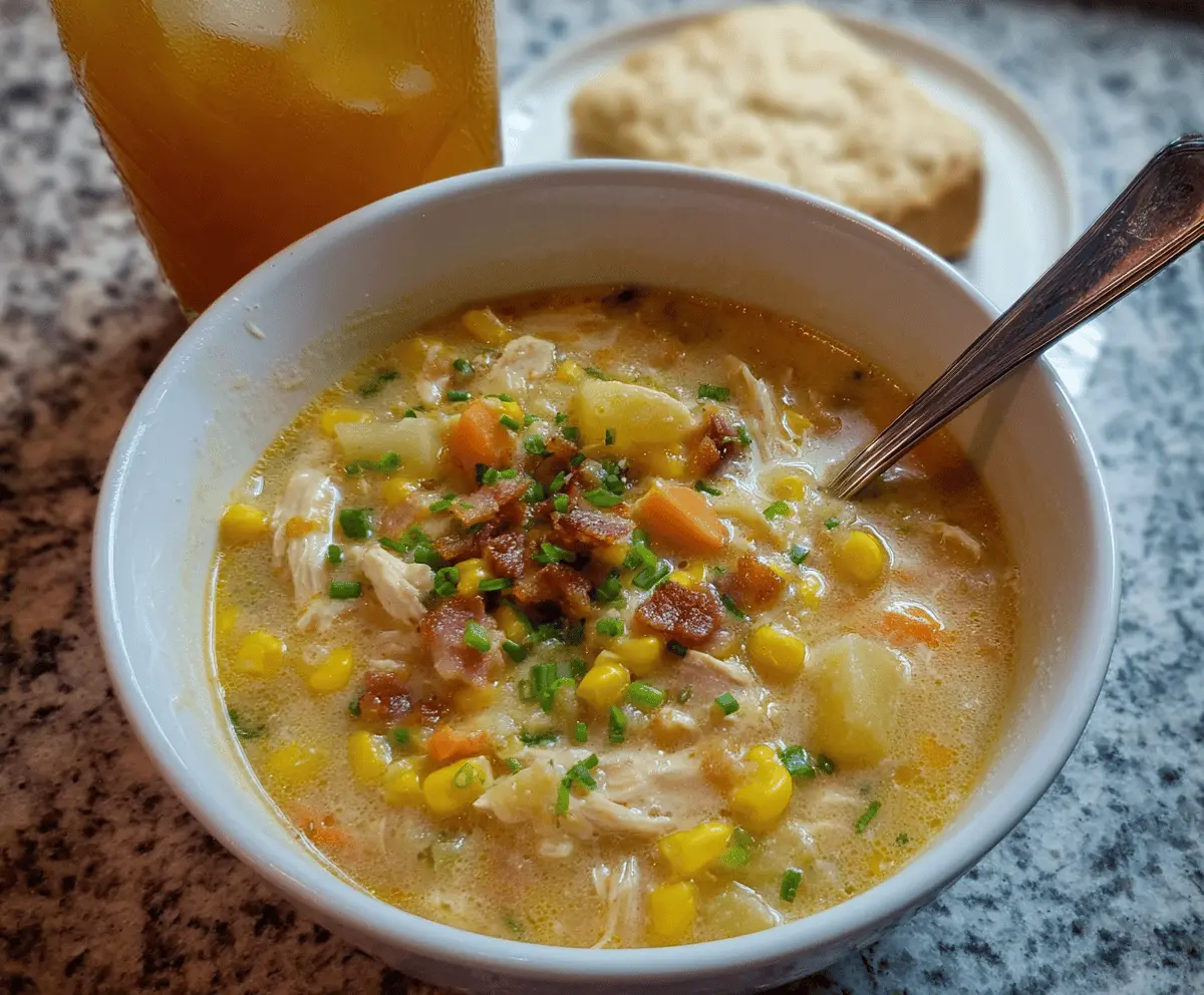 Chicken Corn Chowder