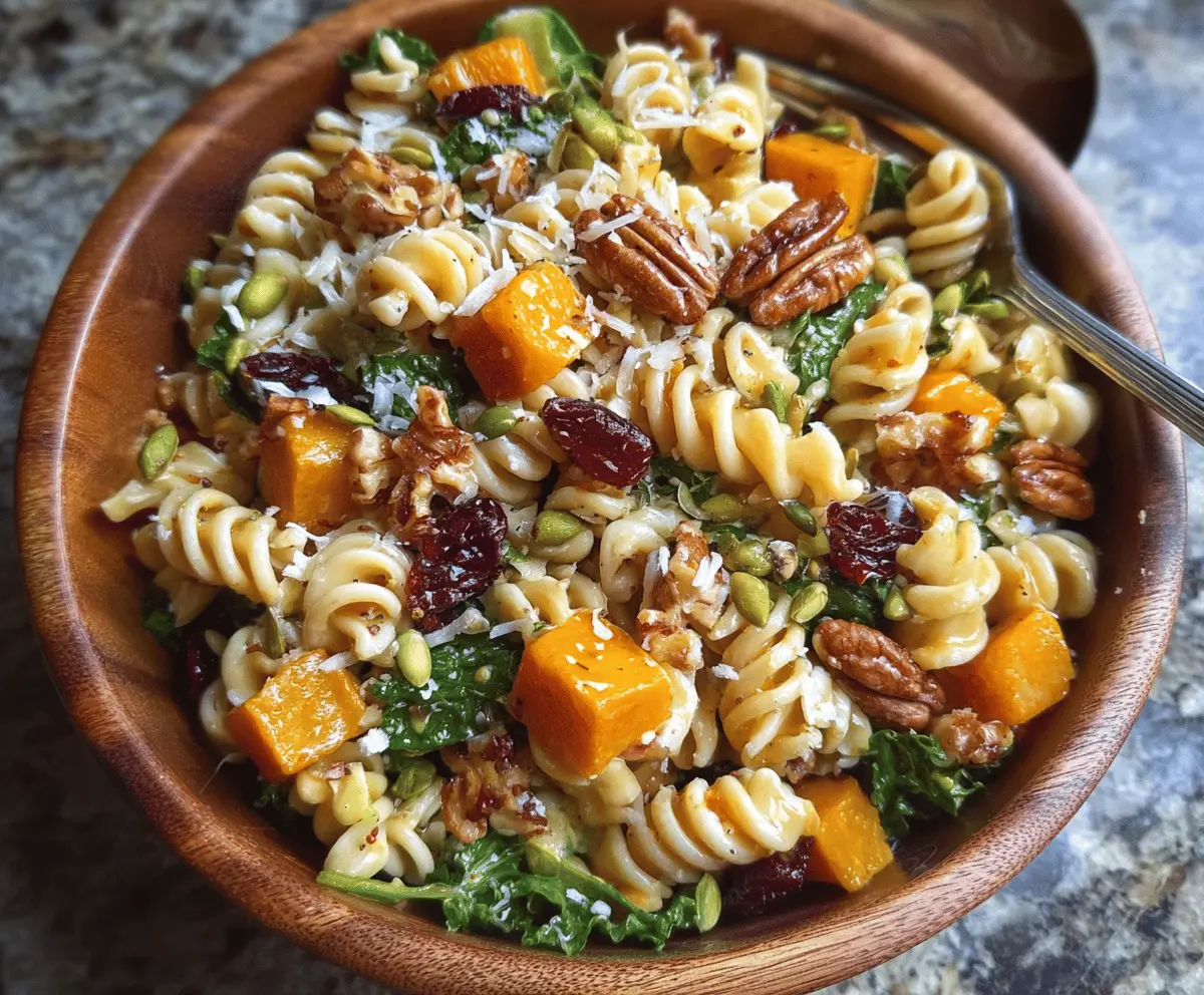 Fall Harvest Pasta Salad