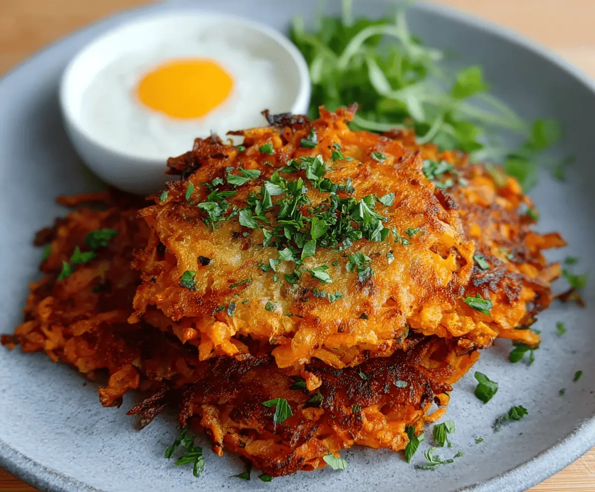 Healthy Sweet Potato Hash Browns