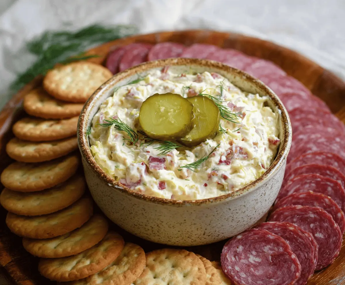 Salami Pickle Dip