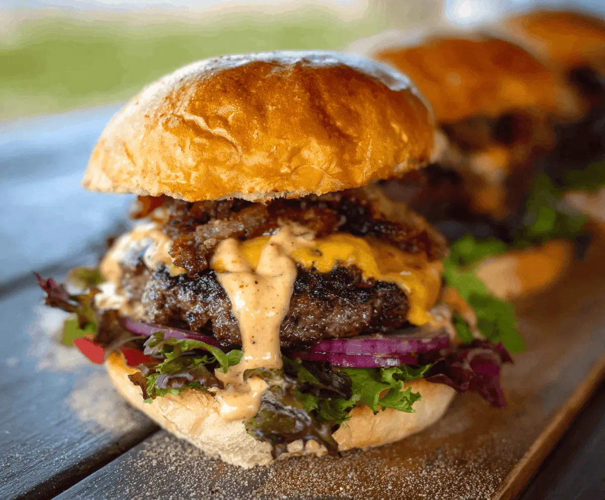 Thrilled Foodie Smash Burgers