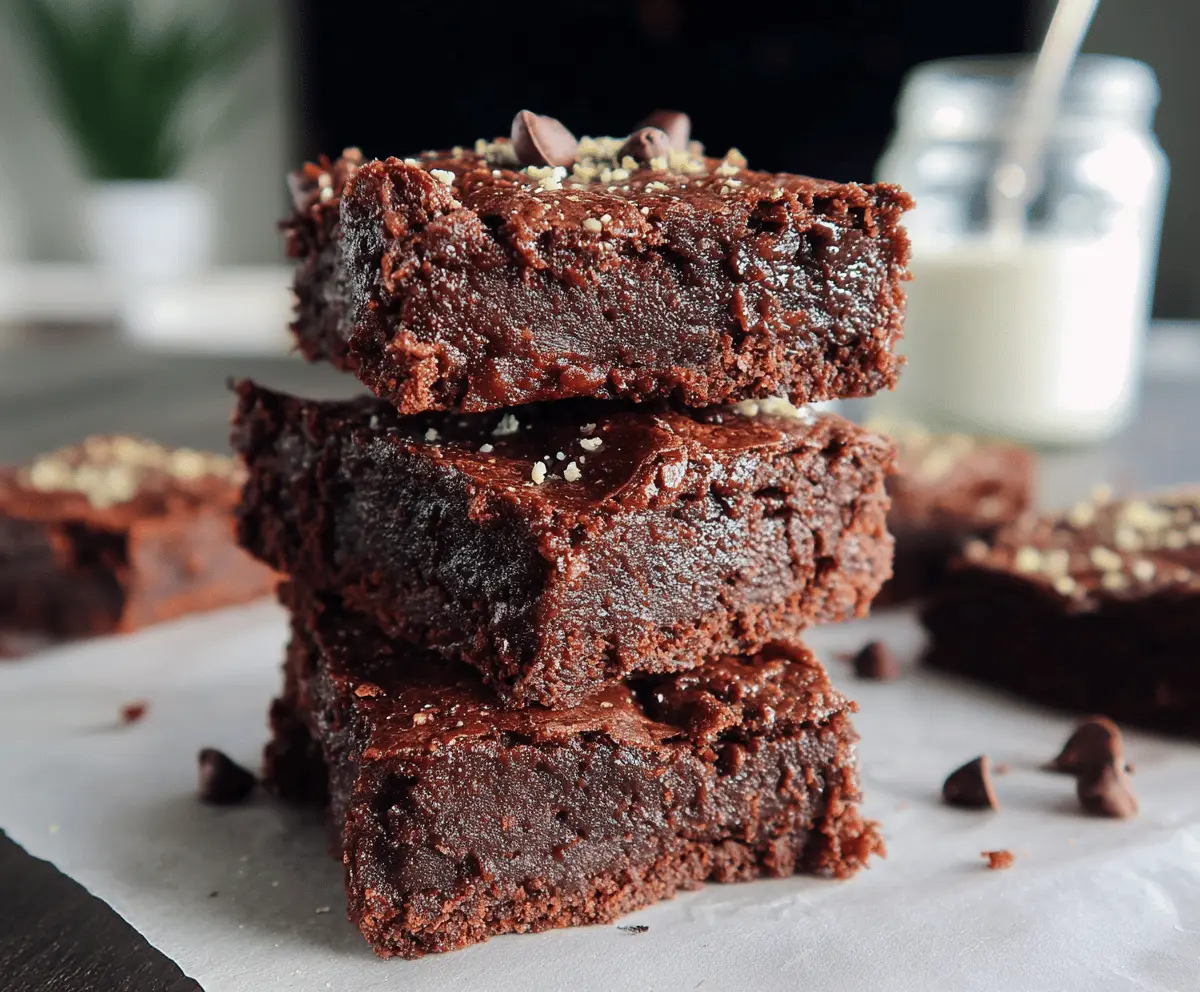 Best Ever Paleo Tahini Brownies