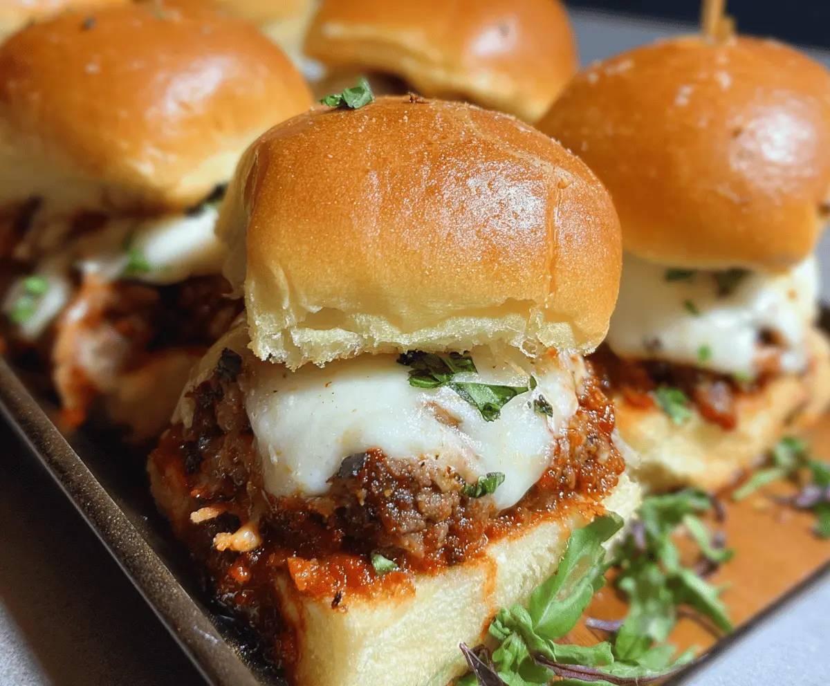 Meatloaf Sliders