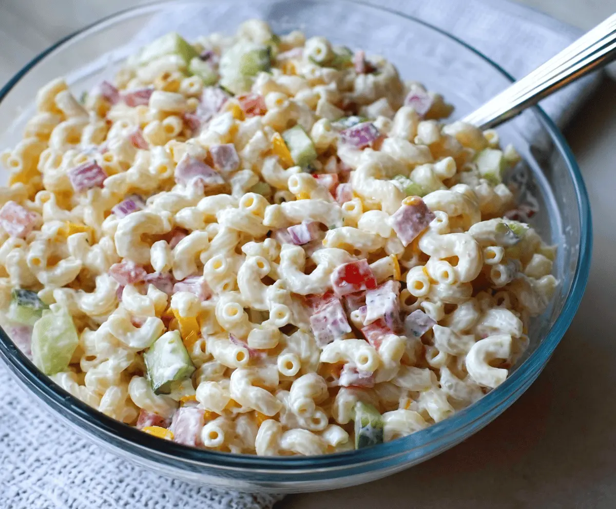 Mexican Macaroni Salad