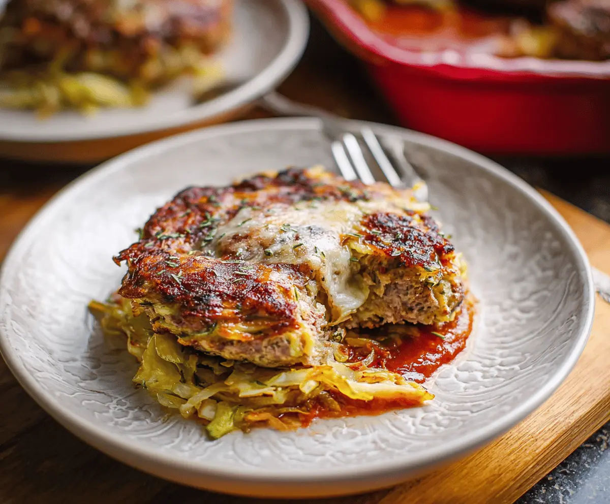 Oven-Baked Cabbage Burgers