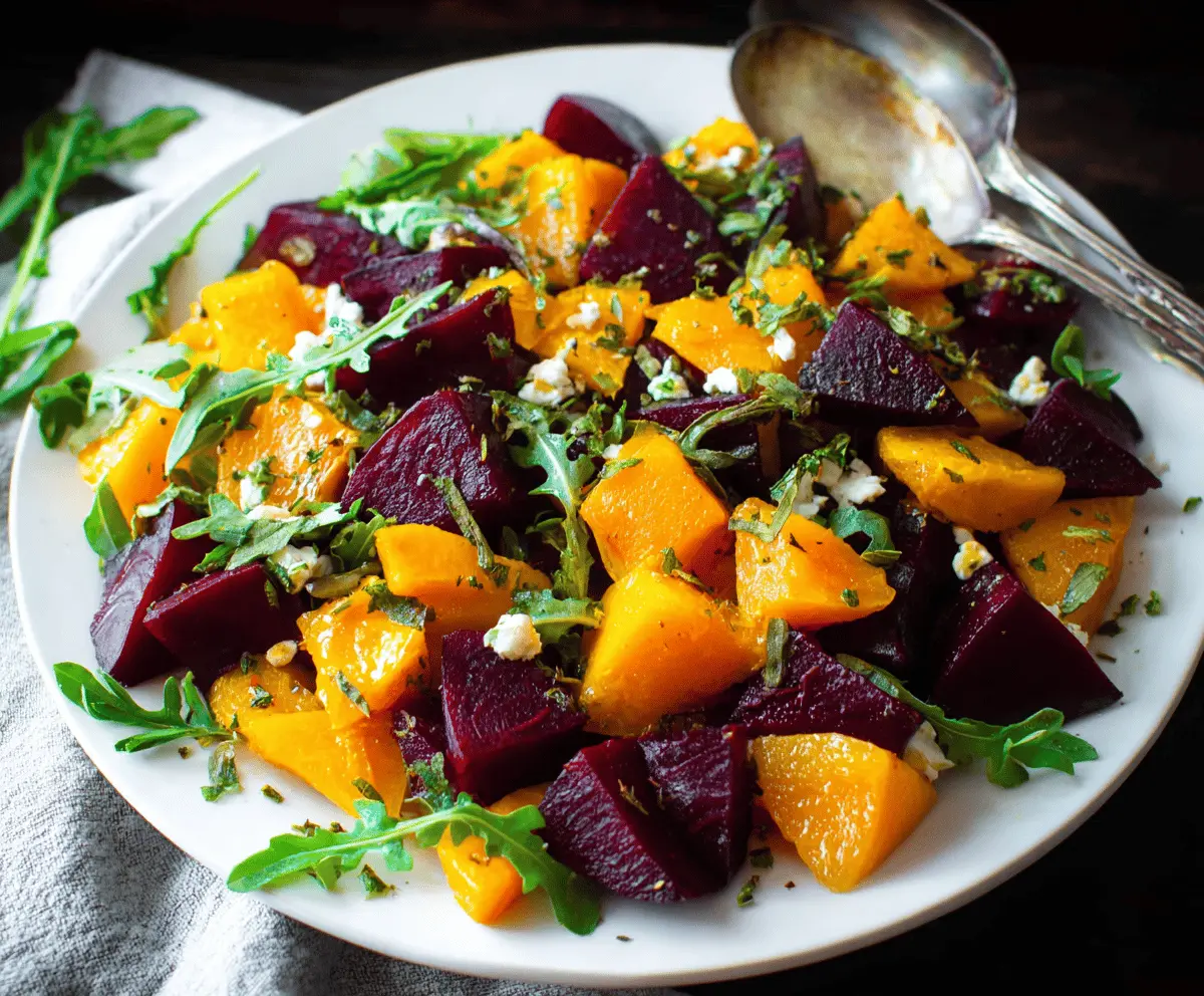 Roasted Beets + Butternut Squash