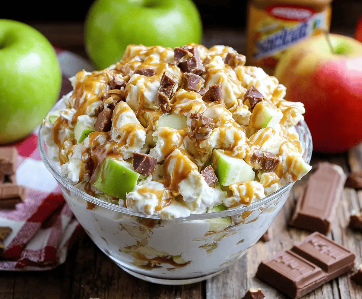 Snickers Apple Salad