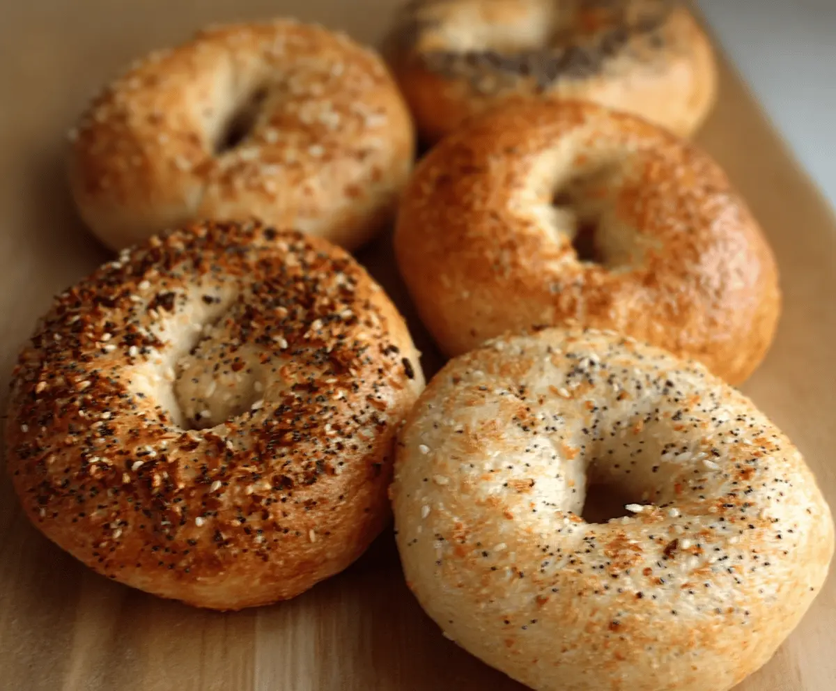 Easy Homemade New York Bagels!