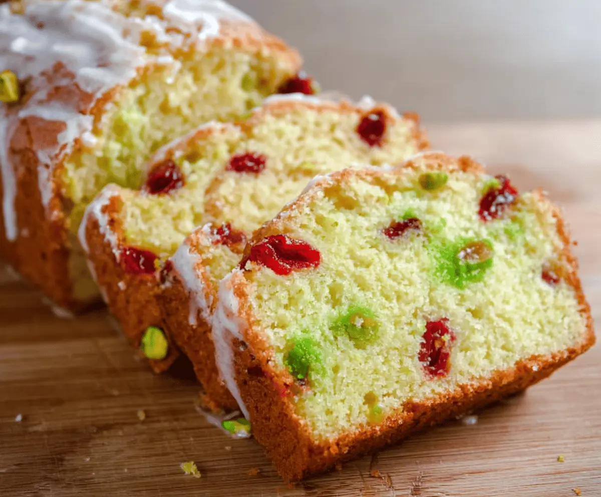 Pistachio Cherry Bread 