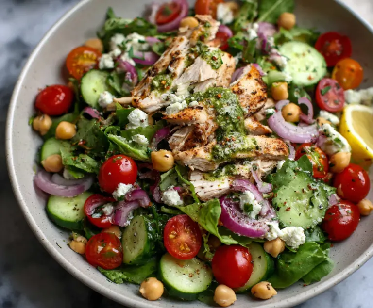 Chicken & Chickpea Power Salad