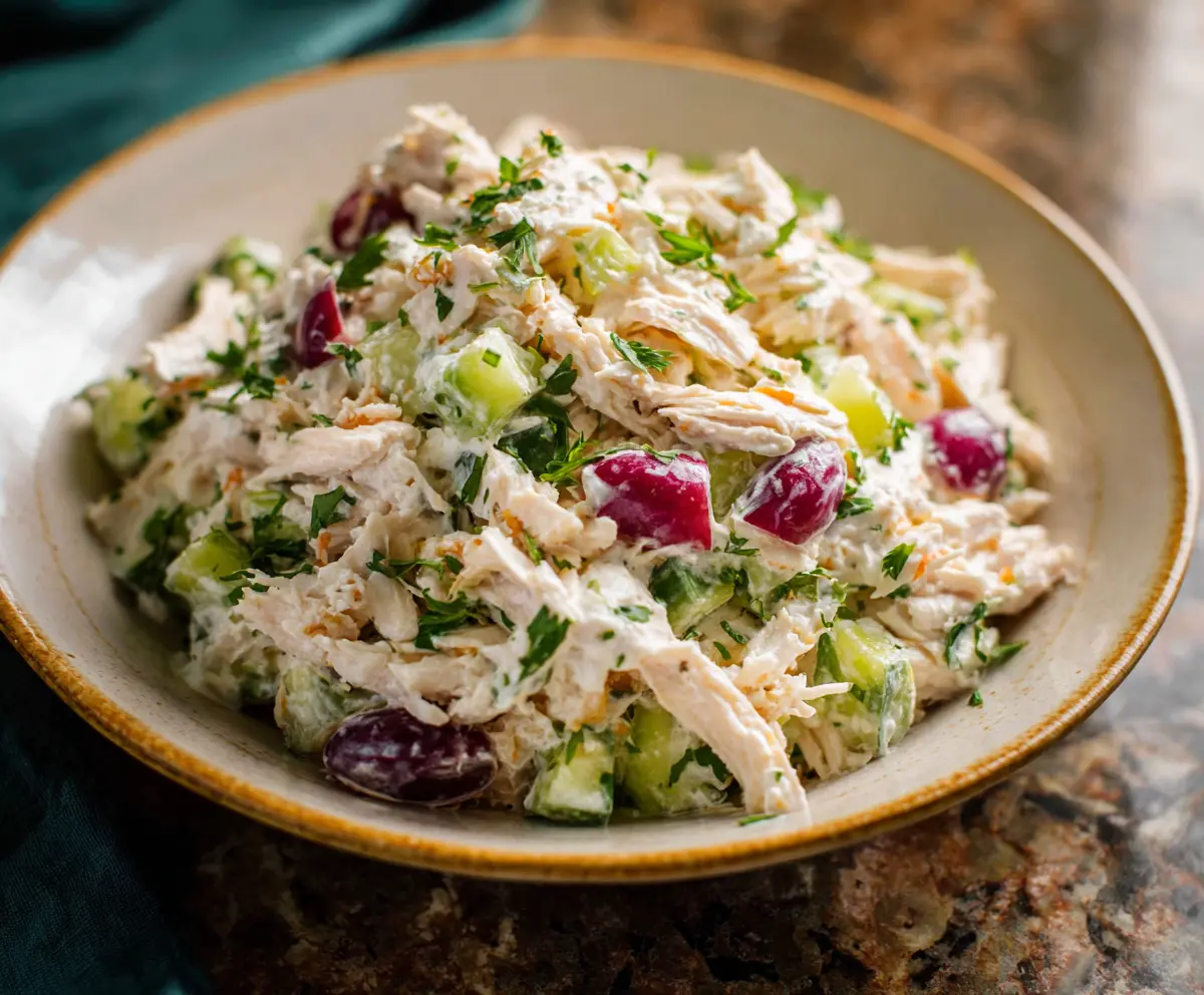 Cottage Cheese Chicken Salad