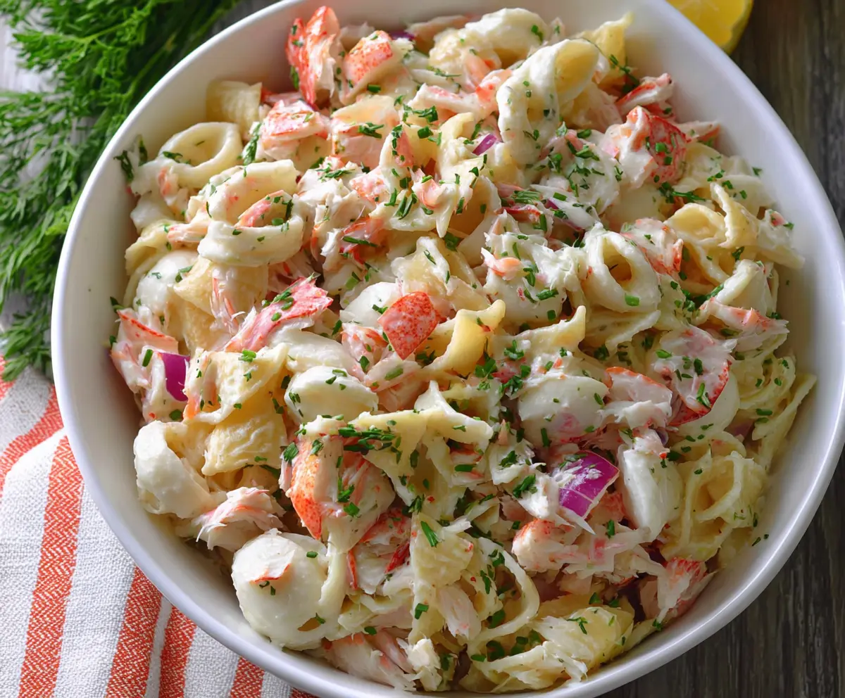 Crab Pasta Salad 