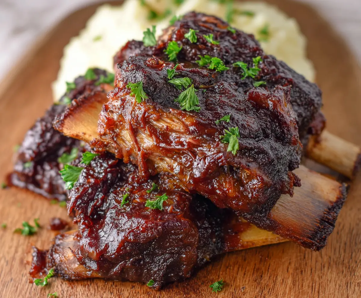 Crockpot BBQ Beef Ribs