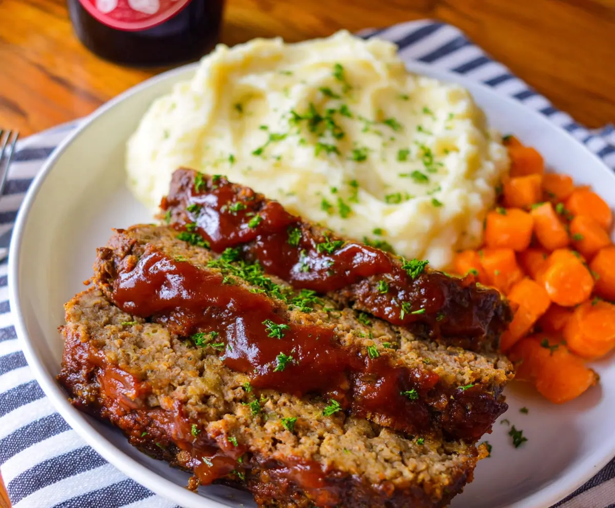 Crockpot Dr. Pepper Meatloaf